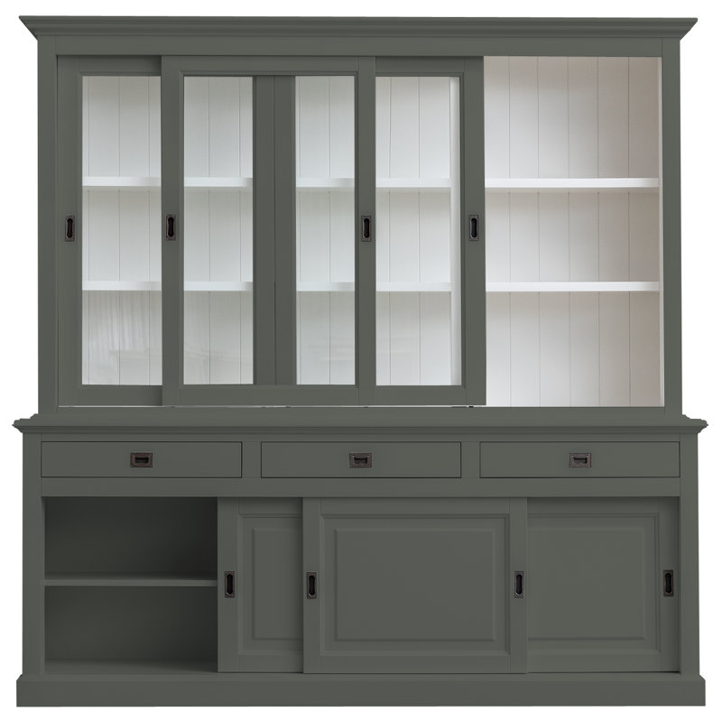 Anneros Display Cabinet, Grey