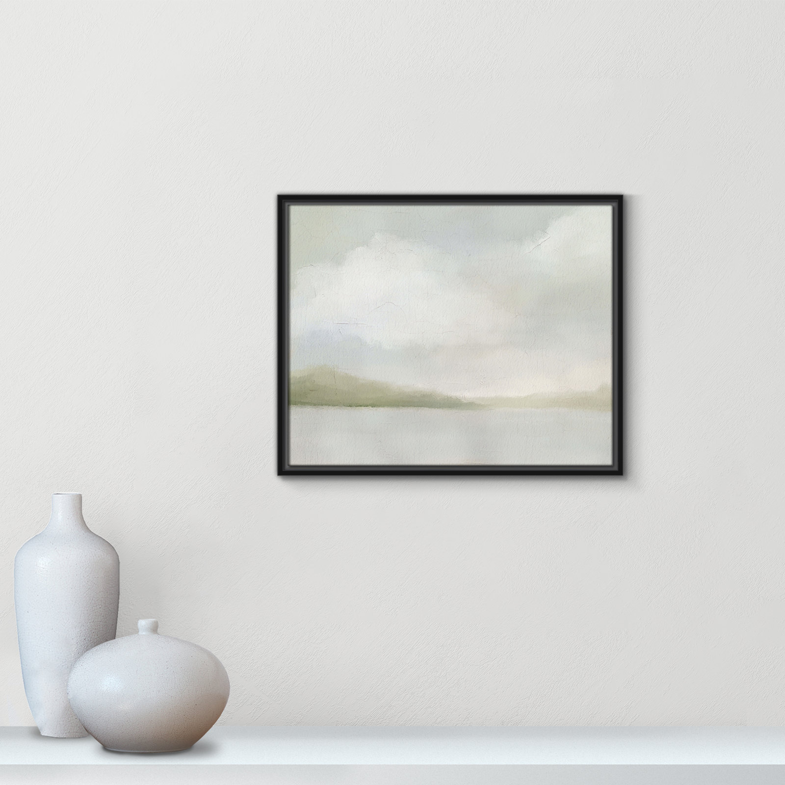 Queensland "A Tranquil Morning" Print, 17.5" H x 21.5" W, Black