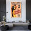  Art photographique sur toile tendue avec châssis Hollywood Gallery-129801380