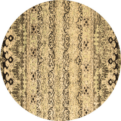 Washable Striped Indoor Rug
