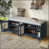 Bleu marine antique / beige