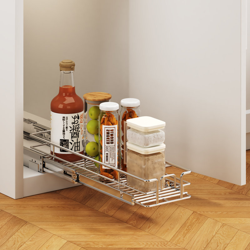 Rashun Pull Out Drawer, 4" H x 7.5" W x 21.5" D
