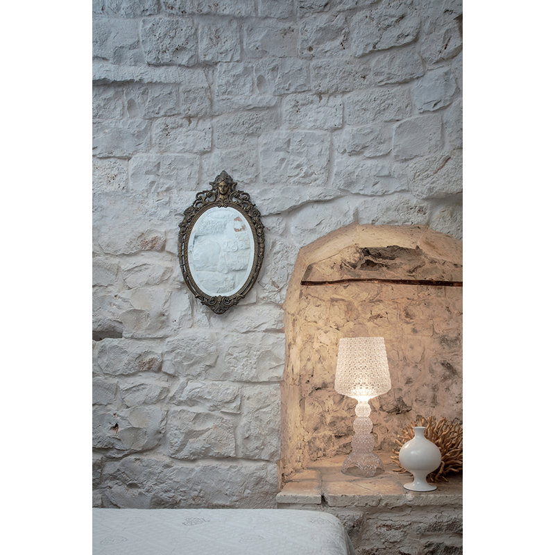 Kabuki LED Table Lamp, White