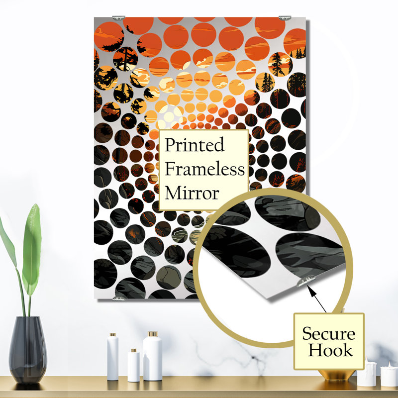 Turow - grand miroir mural Canada MIR132972, 32 po x 24 po