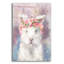 "Flower Crown Bunny Rabbit" par Furbaby Affiliates-801971394