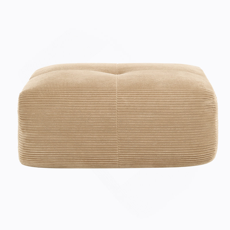 Repose-pieds rectangulaire pour l'intérieur, Chameau