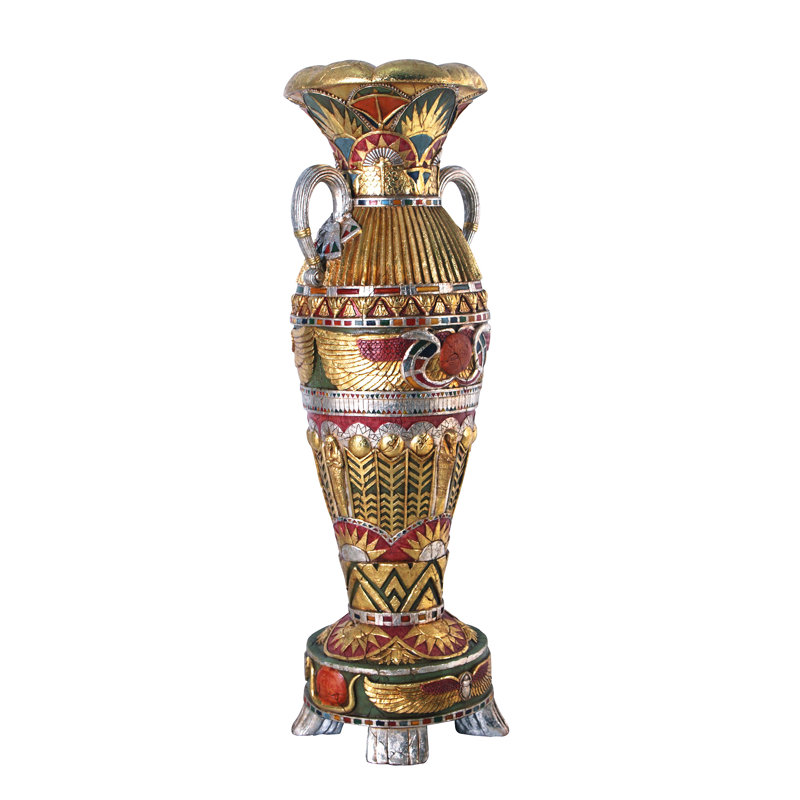 Temple of Luxor Floor Vase