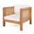 Teak Wicker/Teak Finish selected