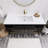 Spring Single Bathroom Vanity with Acrylic Top-2051993417
