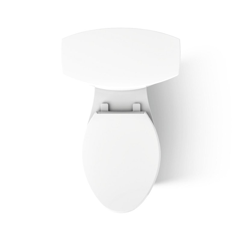 Kelston Comfort Height Two-Piece Elongated 1.28 Gpf Toilet With Continuousclean St Technology, White