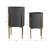 Aideen Metal Planter Pot Set for Indoor & Outdoor Use - Set of 2-1492201119