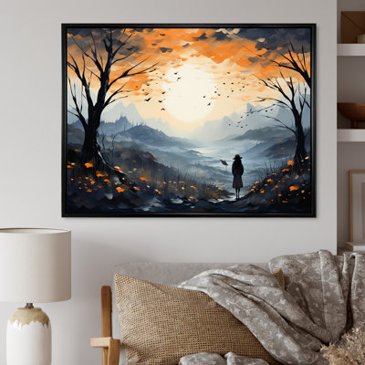 «Meadow Mystic Wilderness - Meadow», art mural sur toile
