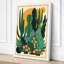 Desert Landscape Botanical - Wrapped Canvas-253063558-253063561