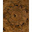 Tapis brun contemporain en laine noué à la main 9 pi 1 po x 9 pi 1 po Chelan