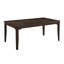 Magnifique table de salle à manger rectangulaire en chêne foncé-1045952426