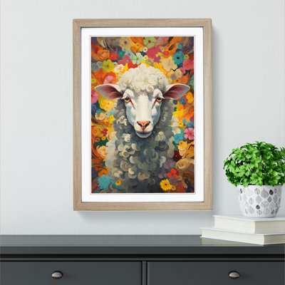 Sheep Orphism - Framed Print