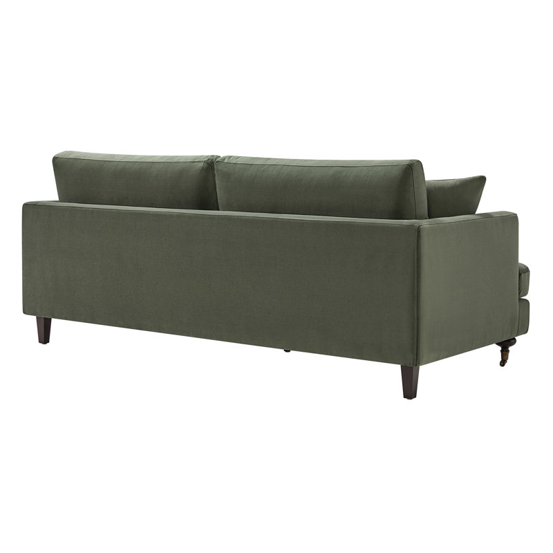 Upholstered Sofa, Green