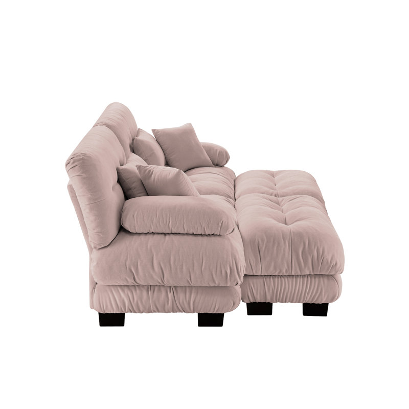 Canapé-lit Cloud Couch, Rose