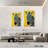 Brampt Yellow Zebra Multi-108545494