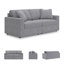 Causeuse modulaire 2 pièces Branton-49631668
