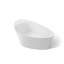 Veil® 65.375" x 36.75" Soaking Freestanding Bath