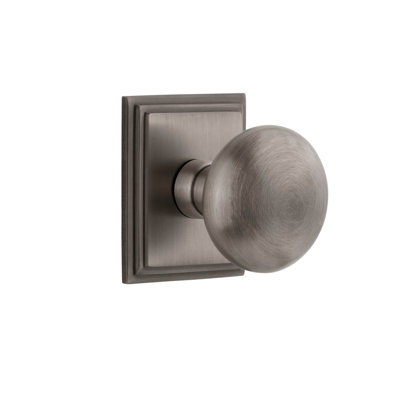 Grandeur Concealed Screw Mechanism Mushroom Knob