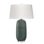Balsam Ceramic Table Lamp, Teal