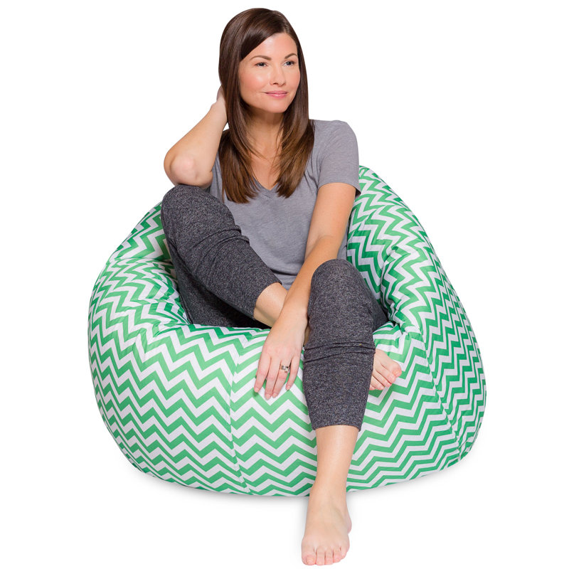 Fauteuil à billes pour enfants, adolescents et adultes - Rempli de perles souples, comprend une housse amovible et lavable à la machine - Plusieurs couleurs, tailles et tissus, y compris nylon doux et toile avec motifs