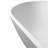 68.9 Inch Freestanding Solid Surface Soaking Bathtub For Bathroom