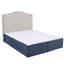 Jupe de lit plissée Vilano de Southshore Fine Linens, en microfibre doublement brossée, retombée de 38 cm (15 pouces), lavable à la machine, format Queen, brun chocolat-912812026-912812001