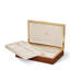 Boîte de rangement classique en cuir Croc-111631688