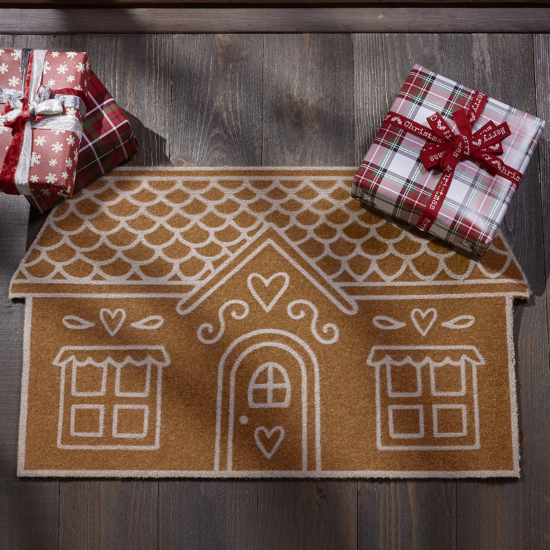  Tapis intérieur et extérieur Gingerbread House