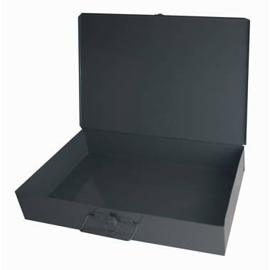 Divided Storage Metal Box Vaultz VZ00120