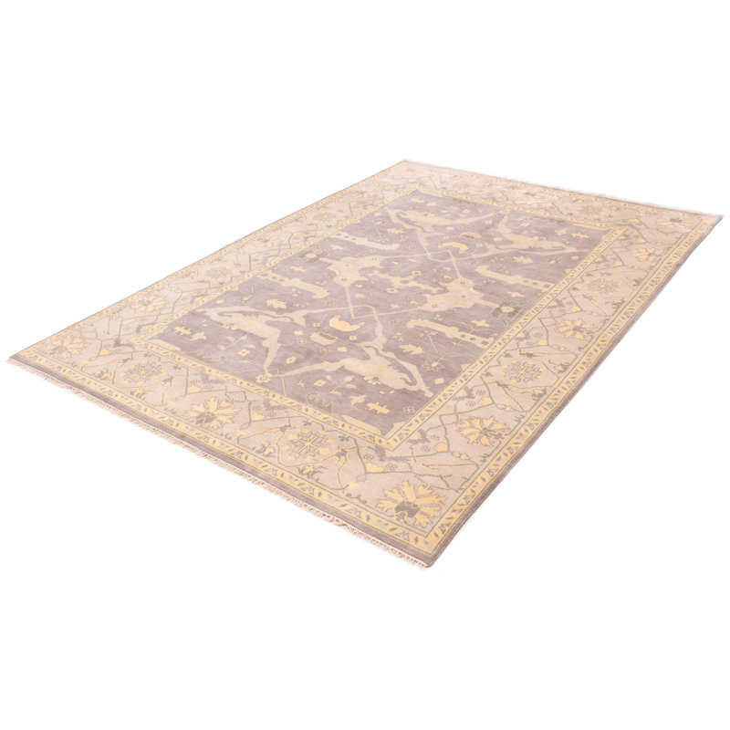 Tapis unique en laine noué à la main 8 pi 9 po x 12 pi 2 po nouvel âge Tehila
