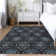 Sharinda Washable Damask Indoor / Outdoor Rug