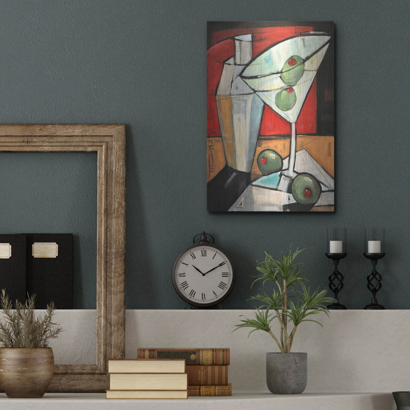 «Shaken Not Stirred» par Tim Nyberg, H 16 po x l 12 po
