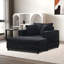 Chaise longue avec repose-pieds de rangement amovible-822829695