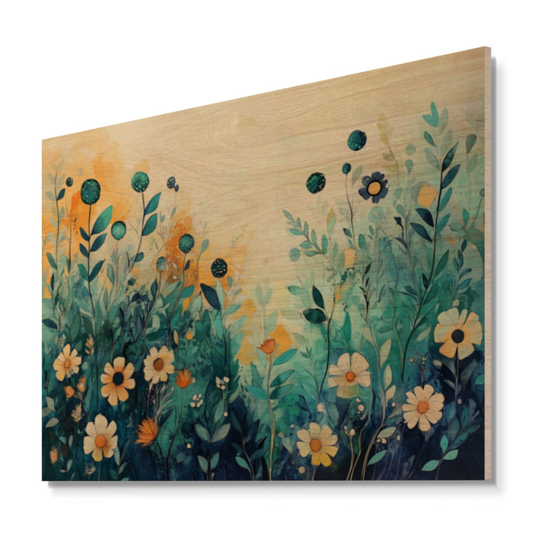 Daveric I - Art mural en bois de chalet, H 18 po x l 24 po, Rectangle