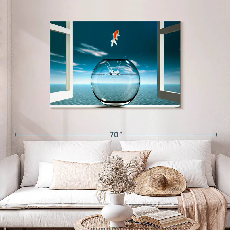 Goldfish Bowl, 30" H x 45" W