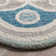 Geometric Hand-Tufted Wool Grey/Blue Area Rug 