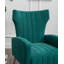 Milana 27" W Velvet Wingback Chair-379842550