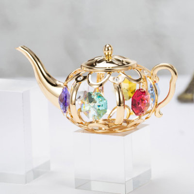 Ornement figurine suspendu théière