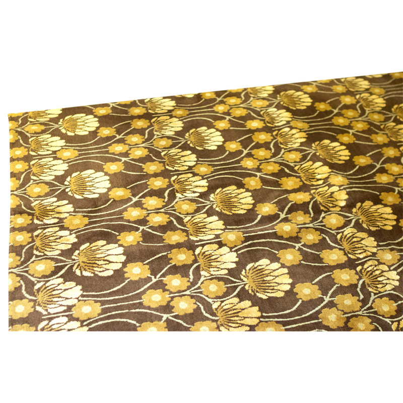 Area Rug in Brown