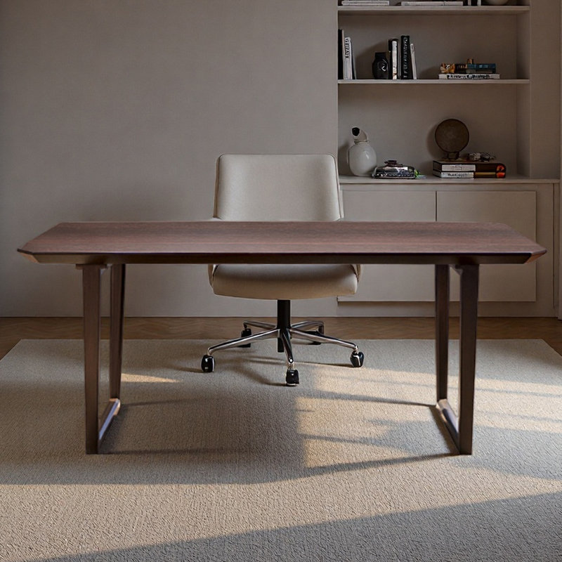 Bureau d'étude simple et bureau simple, H 29,53 po x l 70,87 po x P 35,43 po, Tanné