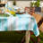 Luciano Striped Tablecloth-209236455