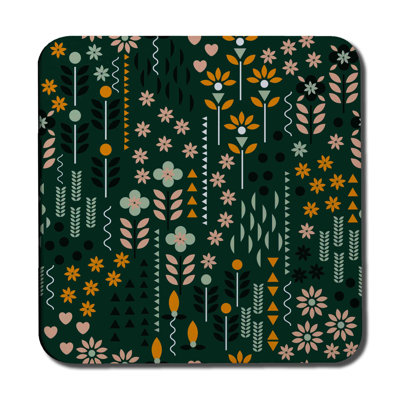 Square 6 Piece Coaster Set