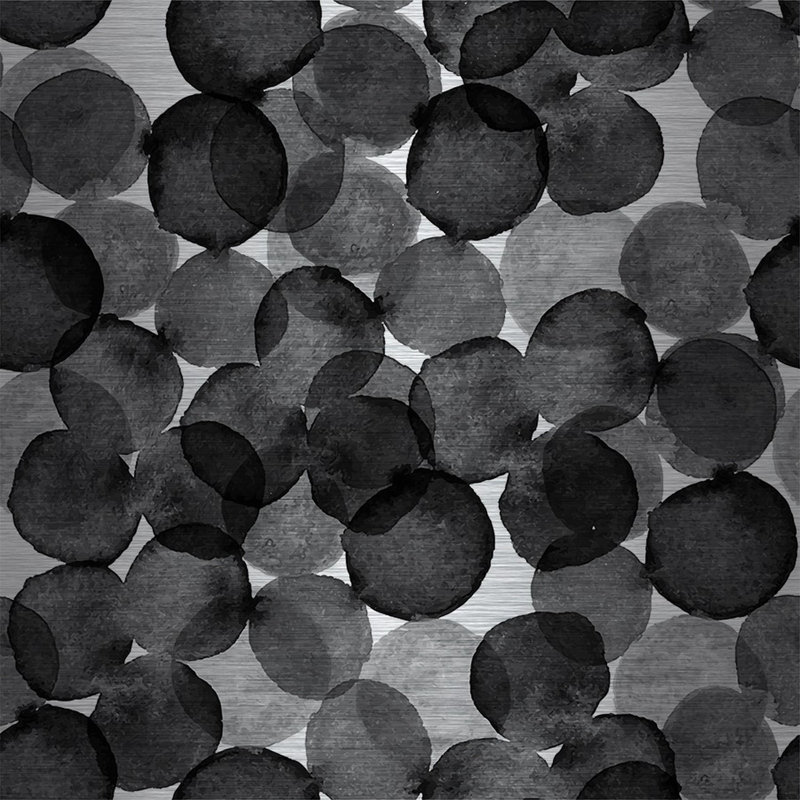 «Bubbles», reproduction d'art sur aluminium brossé, H 24 po x l 24 po x P 1,5 po