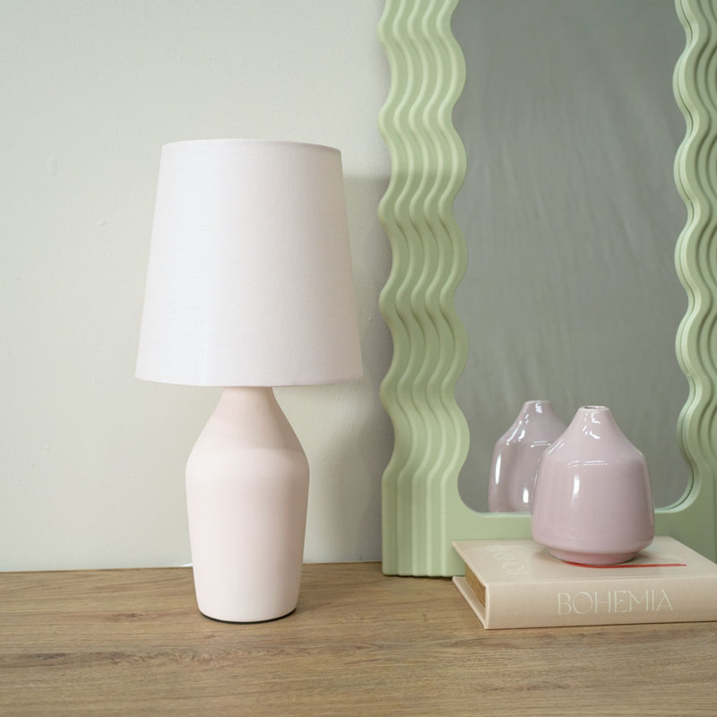 Daiva Ceramic Table Lamp, Yes, Yellow
