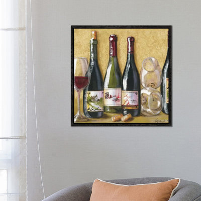 2013 Wine Tray by Malenda Trick - Gallery-Wrapped Canvas Giclée on Canvas