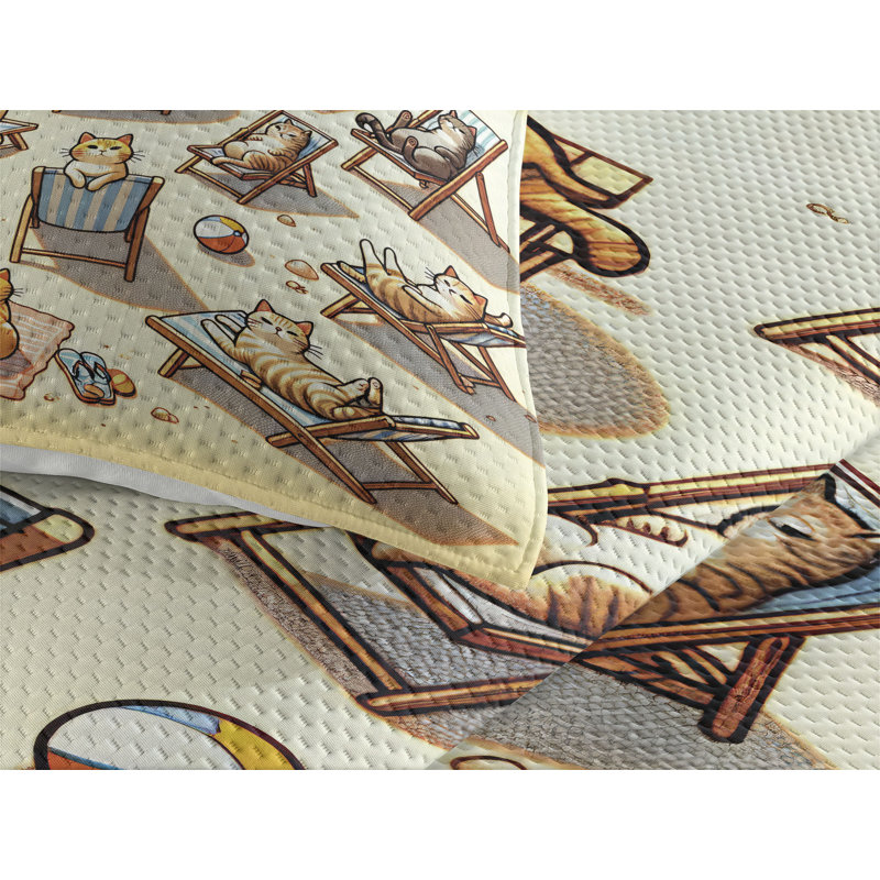 Coverlet, King Coverlet + 2 Standard Shams